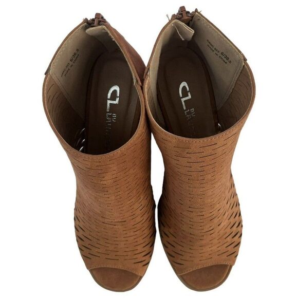 CL By Chinese Laundry Womens RNNC 003 Ankle Bootie Brown Suede Size 6M US - Picture 5 of 7